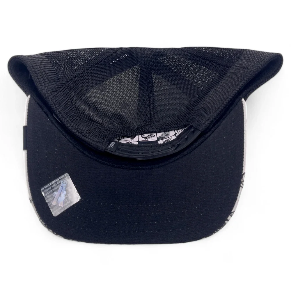 Goorin Bros Killer Eagle White Kerchief Motif Problem Farm Trucker Snapback Hat‎